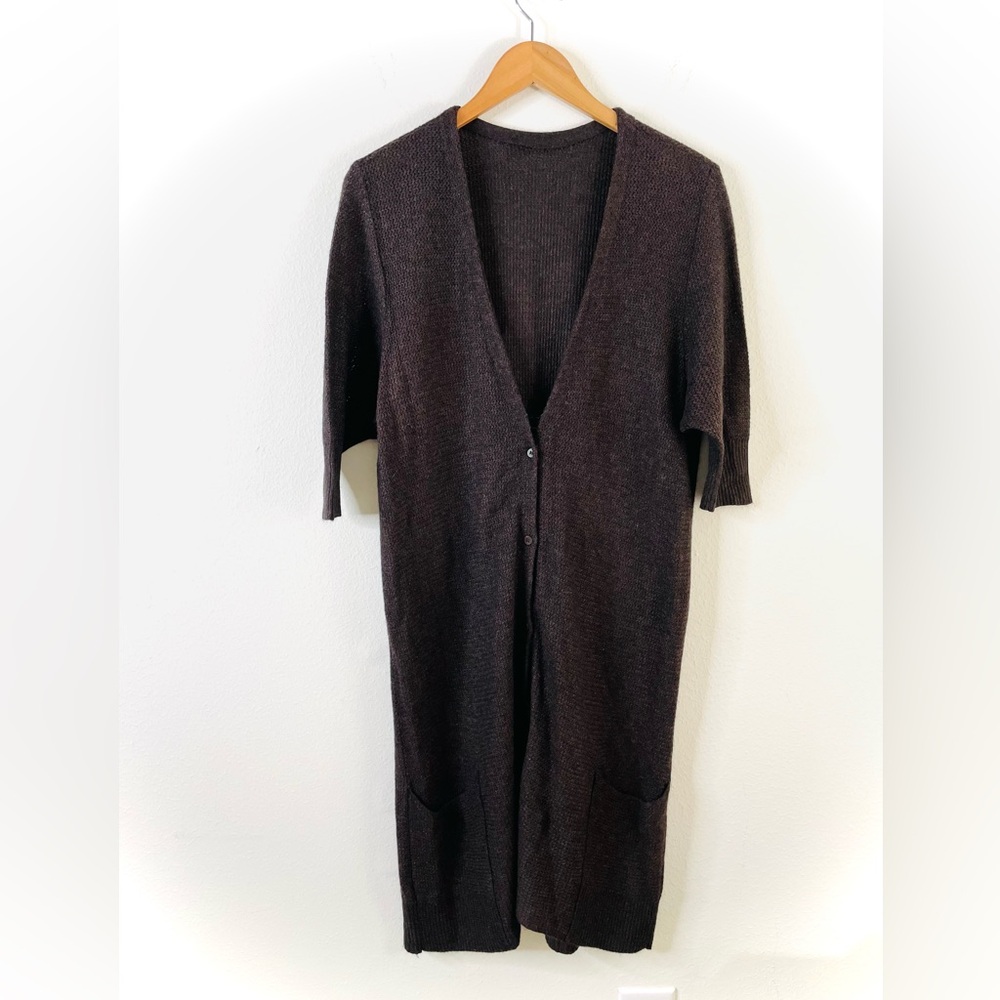 Eileen Fisher Dark Brown Sweater